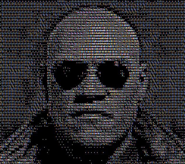 Image of the face of Morpheus from the movie Matrix.
